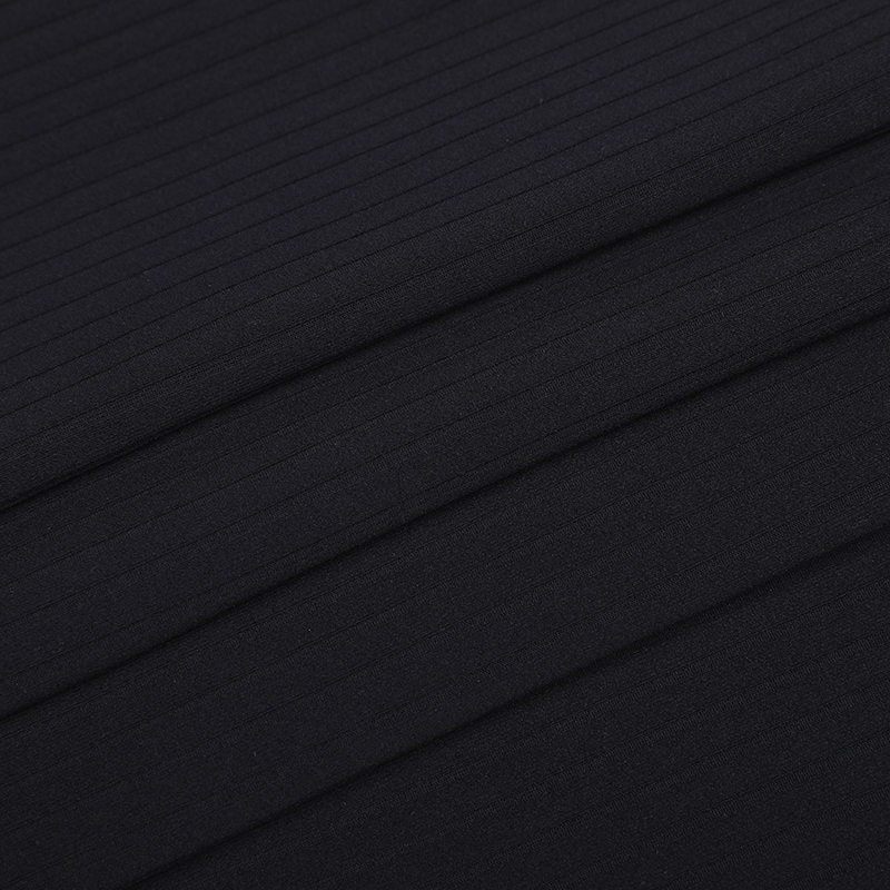 APJ1111 Warp Knitting Polyester Ammonia Ammonia Stripe Fabric di pantaloni jacquard